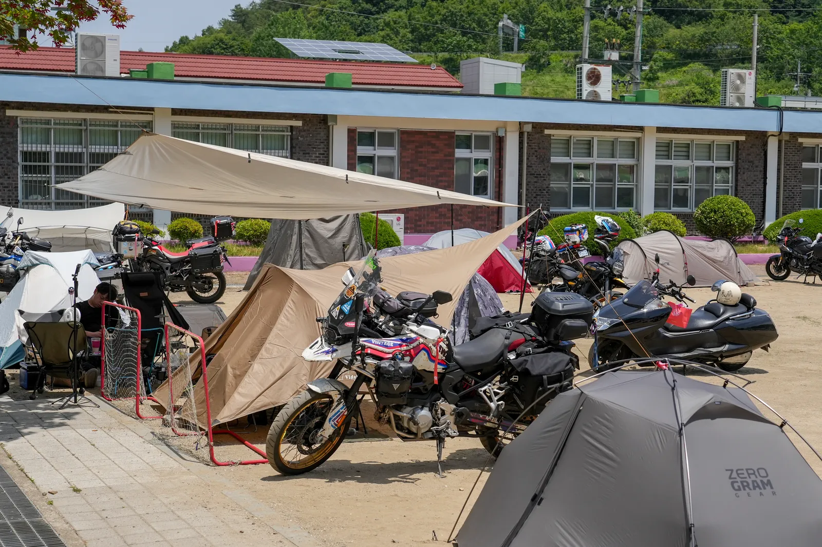 모토캠핑장